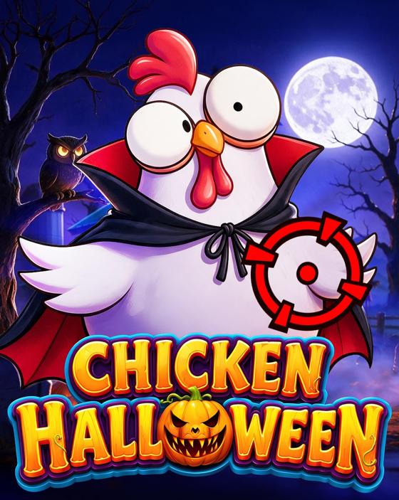 Обложка слота Chicken Halloween (Pinco)