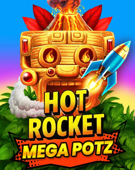 Обложка слота Hot Rocket Mega Potz (Pinco)