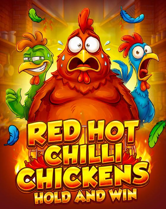 Обложка слота Red Hot Chilli Chickens (Pinco)